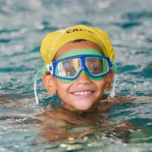 Boy swimming at Castle Hill YMCA indoor pool