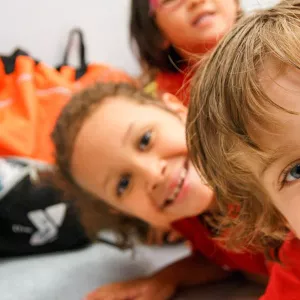 Campers having the best summer ever at Long Island City YMCA day camp