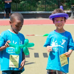 Summer campers in Chinatown